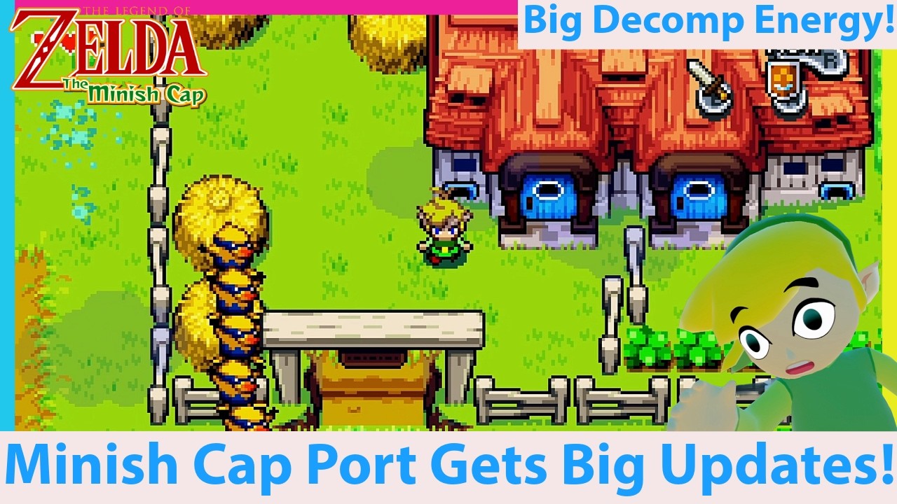 The Minish Cap PC Port Gets BIG Updates! Zelda PC Port Fun