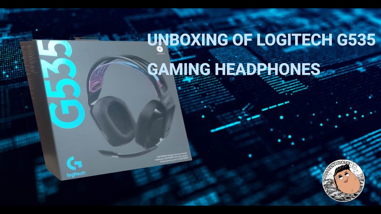 Unboxing of Logitech G535 Wireless Gaming Headphones