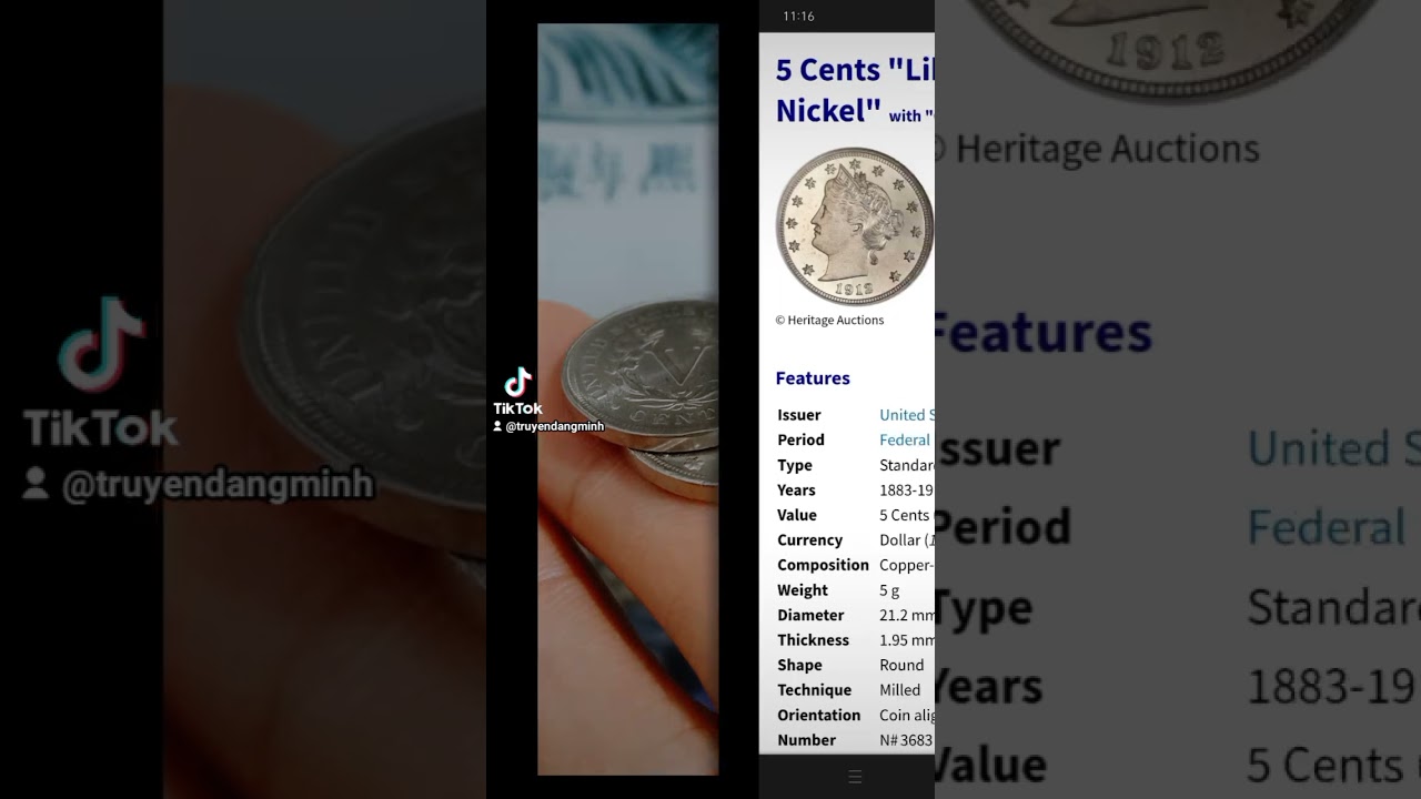 1913 - 5 Cents 