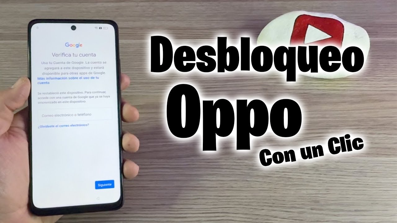 Elimina Cuenta Google OPPO A40 | Con Unlock Tool
