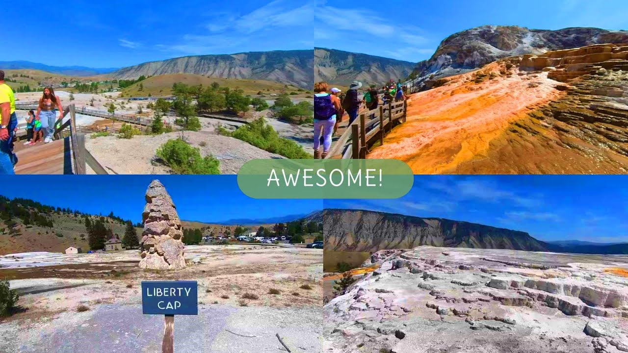 Mammoth Hot Springs Yellowstone National Park