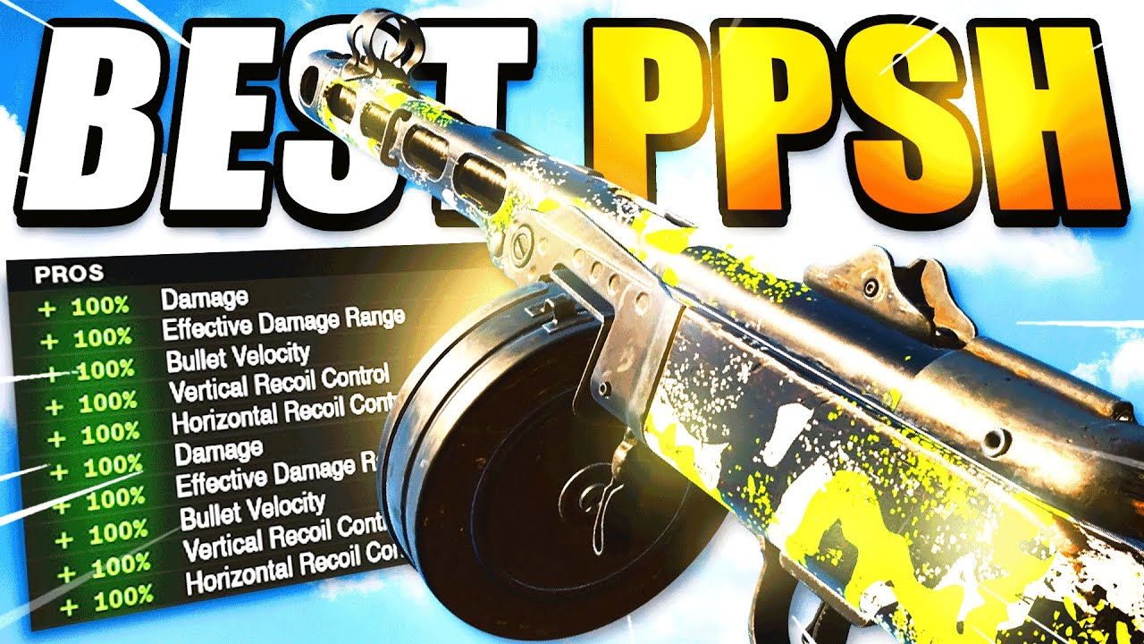 35 KILLS with the BEST PPSH CLASS SETUP in WARZONE! (It's terrible)
