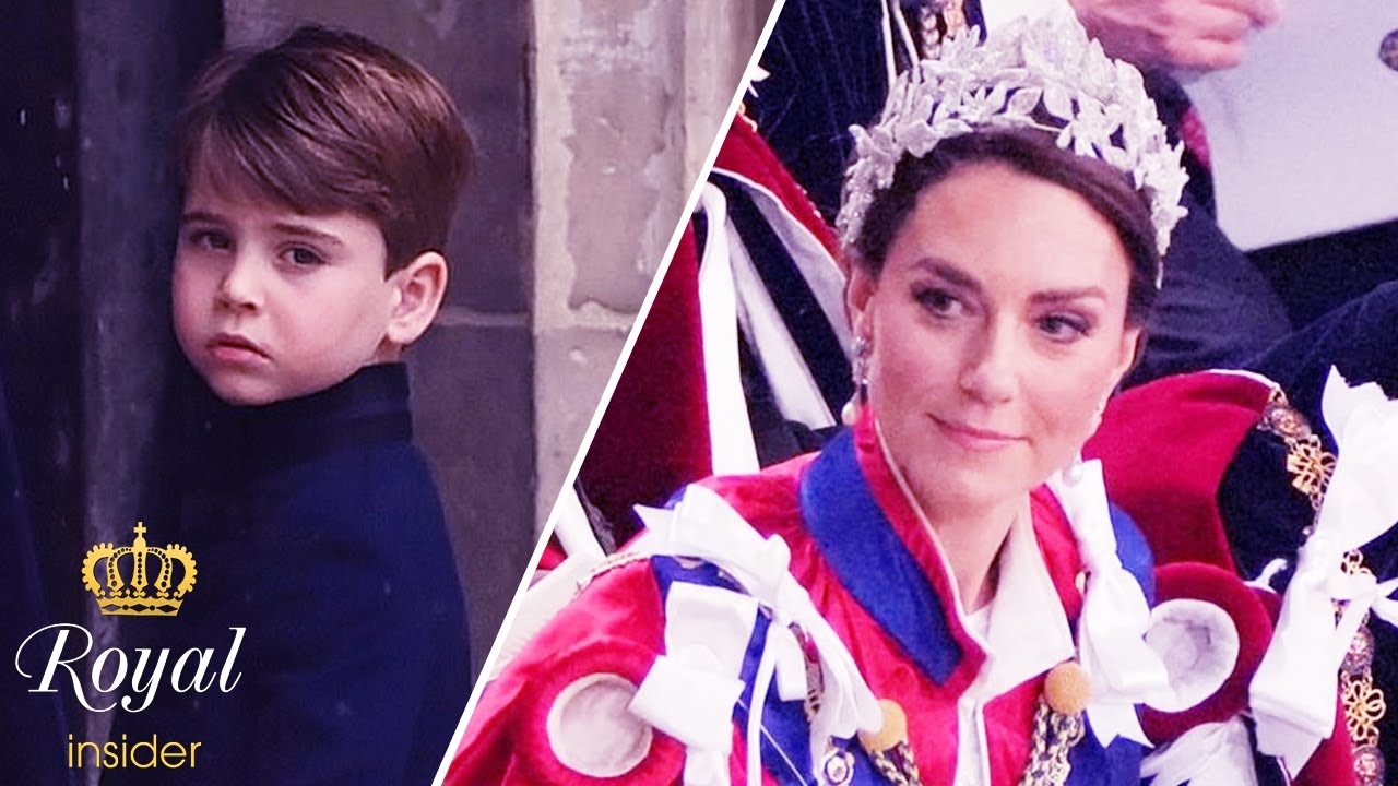 Why Prince Louis Suddenly Disappeared During King Charles Coronation Service @TheRoyalInsider