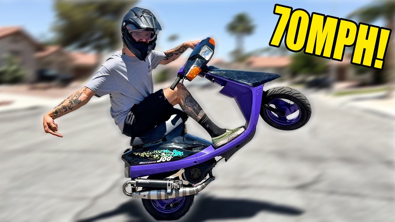Я сделал свой Yamaha JOG 3kj БЕЗУМНО БЫСТРЫМ!