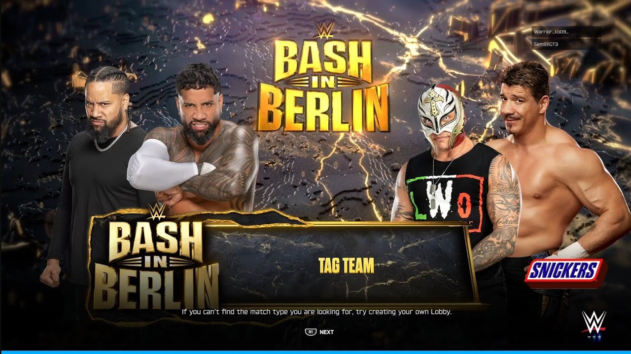 FULL MATCH THE USOS VS REY AND EDDIE TAG TEAM