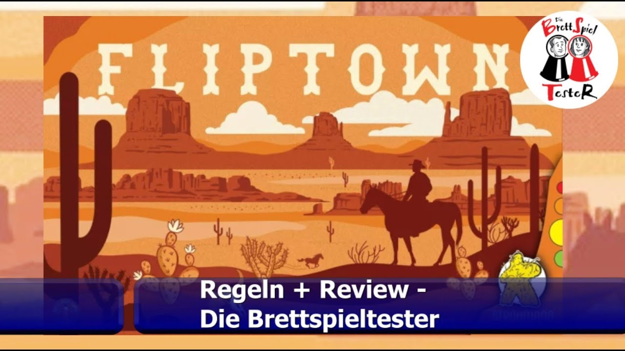 Fliptown von Strohmann Games - Regeln + Review - Brettspiel - Die Brettspieltester