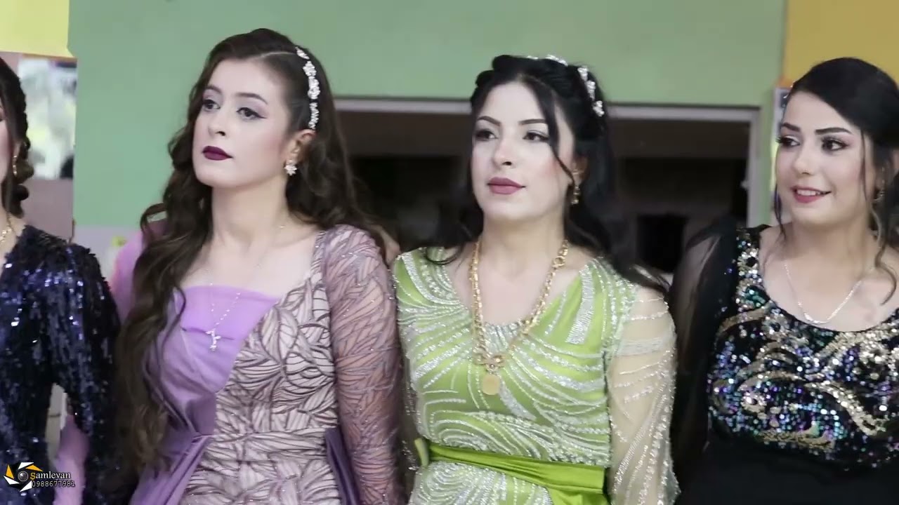 اجمل افراح كوباني صالة نيروز حفلة قرية جارقلي ( احمد & سوسن ) _4_ فيديو شامليان 0988677981 حمودة