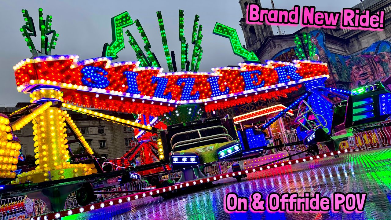 BRAND NEW NEXT GEN SIZZLER! 🤩 | R&R Amusements - Sizzler - Leeds Valentines Fair 2024 *Debut*