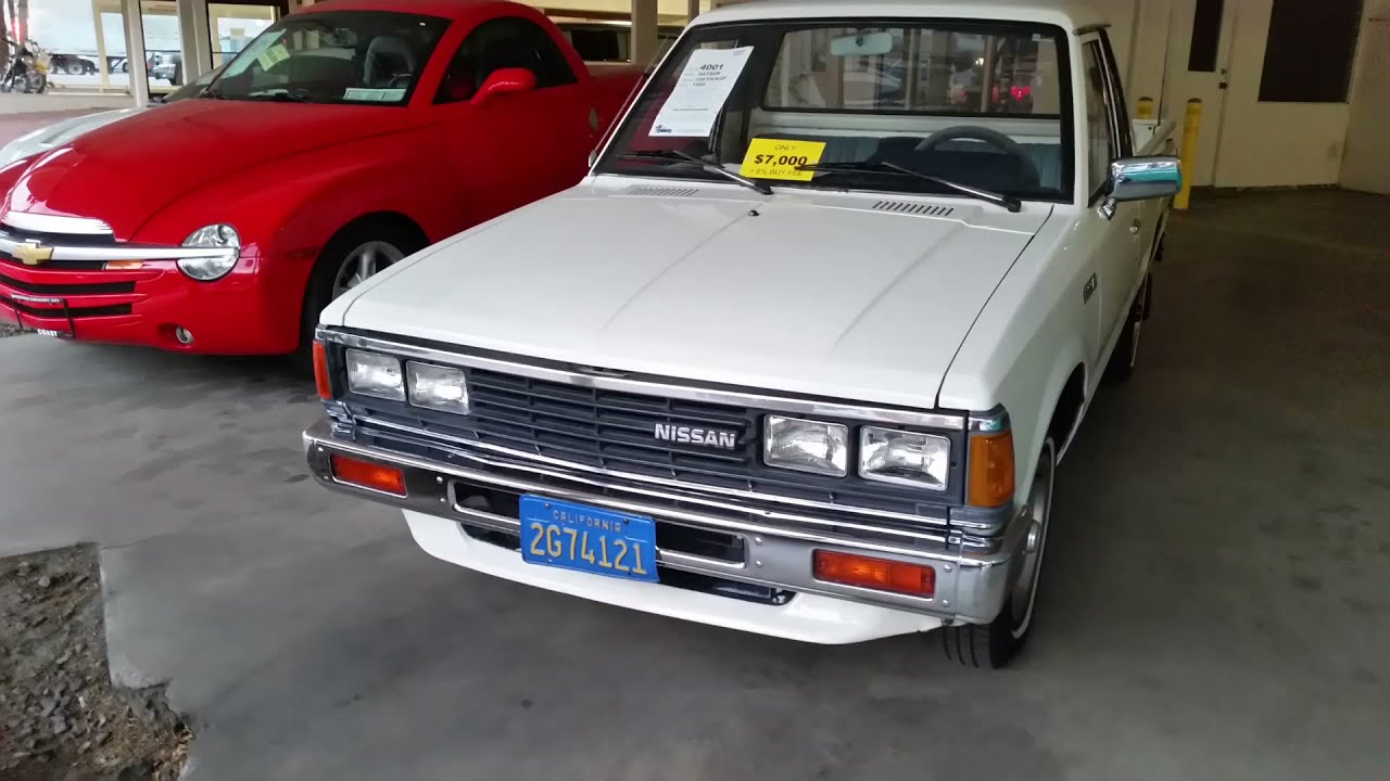 1984 Datsun Nissan 720 Pickup Truck Original Owner Low Miles Cold A/C For Sale in California $7,000