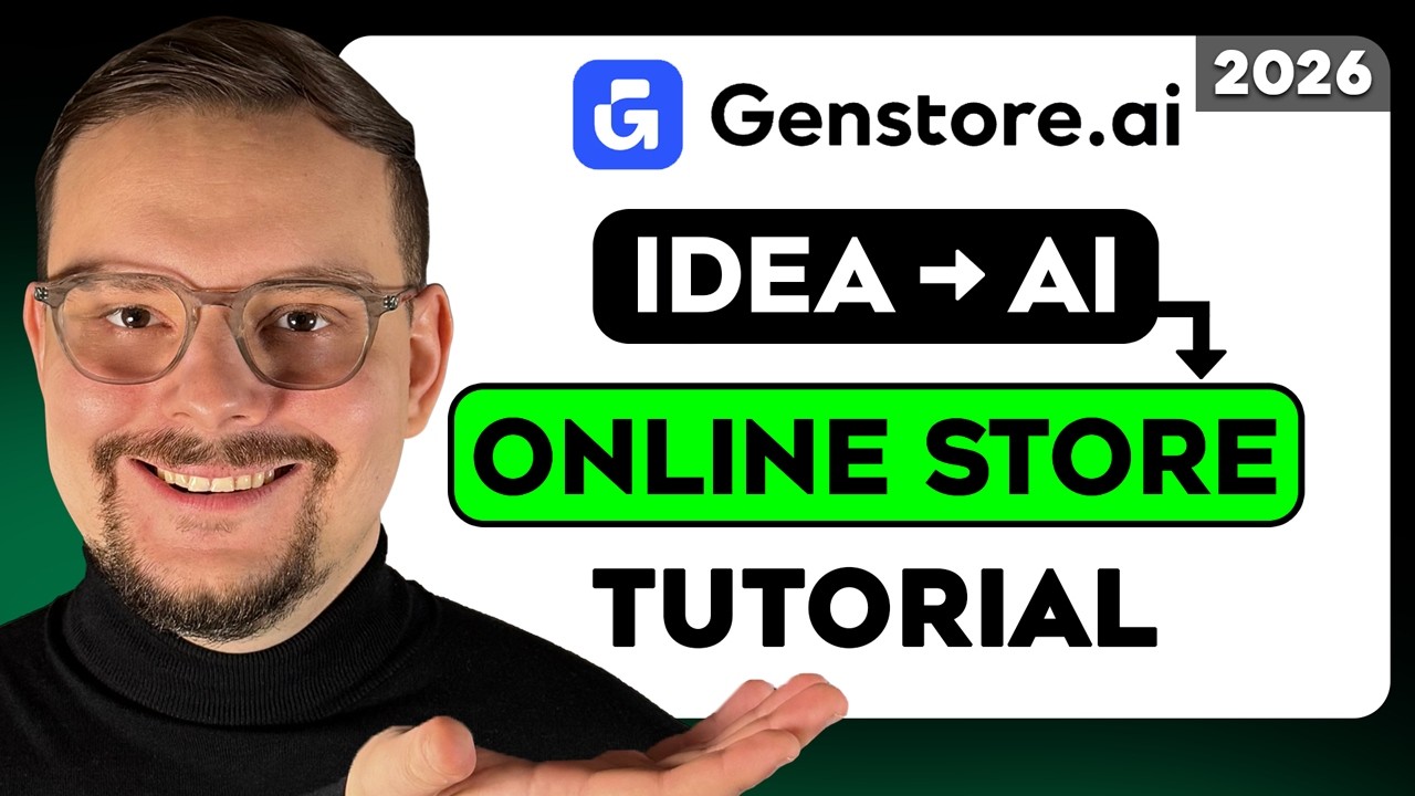 Учебное пособие по Genstore AI &mdash; 2026 | Как создать полноценный онлайн-магазин с использованием И...