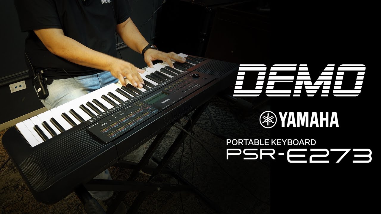 Teclado PSR-E273 de Yamaha - DEMO
