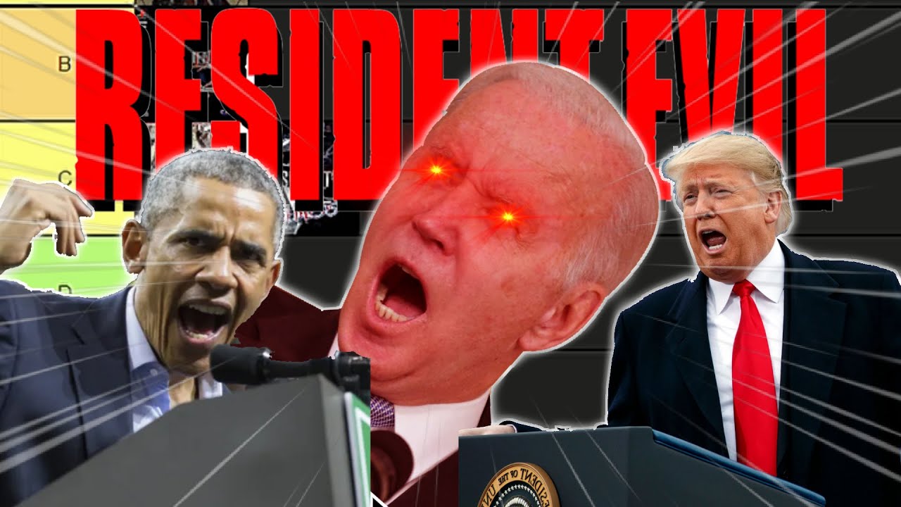 Обама, Трамп и Байден спорят о списке уровня Resident Evil