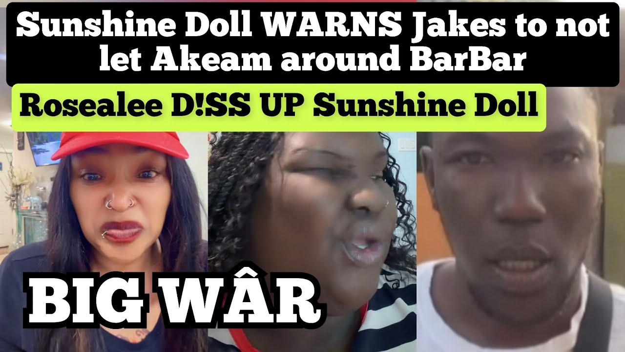 Rosealee Dip Up Unda Sunshine after she told Jakes to take his kids from around Akeam 