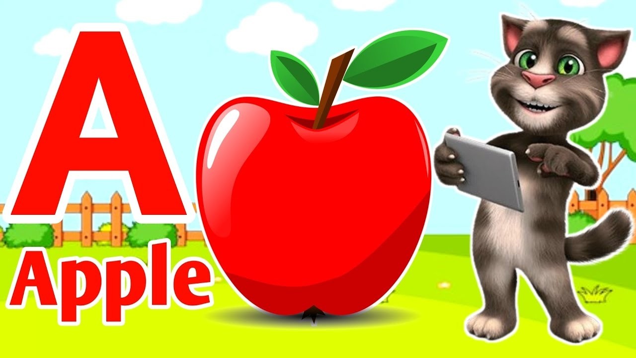 A for Apple | ABC Phonics Song for Kids | Learn Alphabet A to Z | Kidz ABCD World