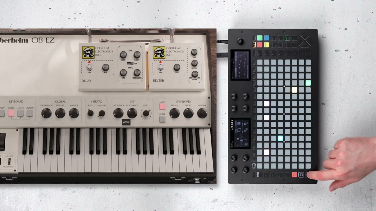 GForce Oberheim OB-EZ Mini Demos