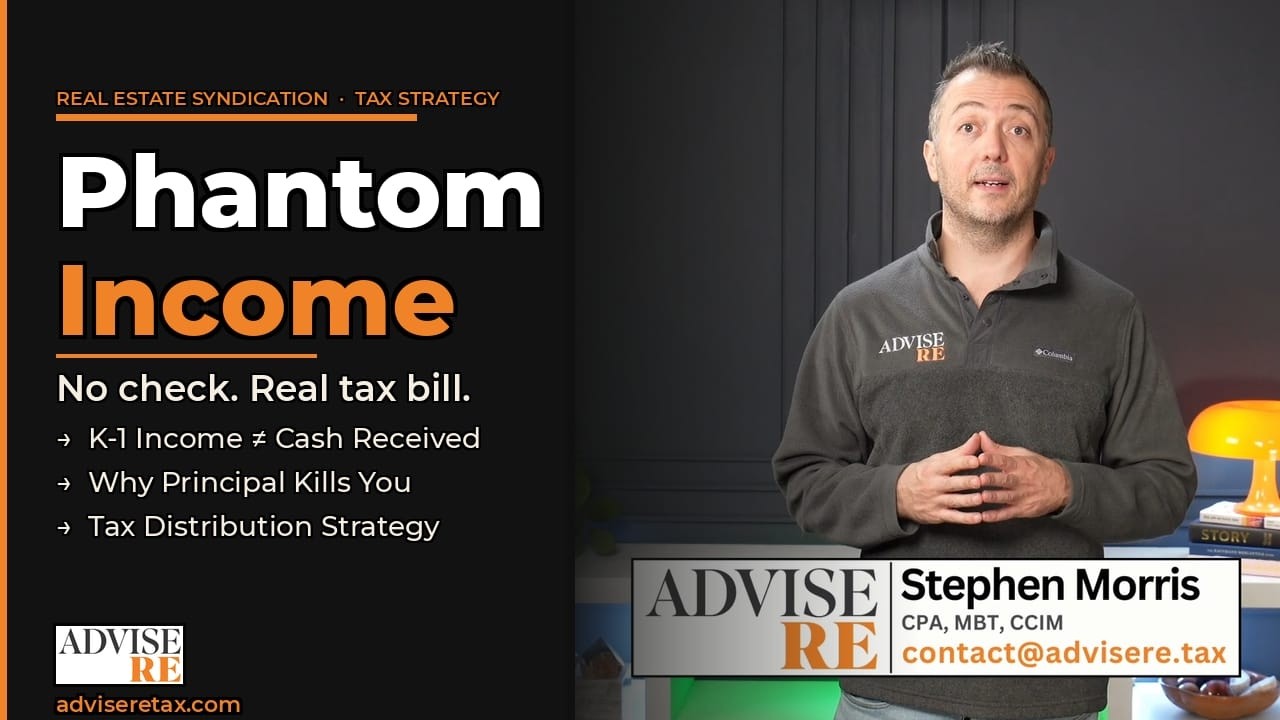Phantom Income: Why Your Syndication Investors Could Owe Taxes With No Cash in Hand
