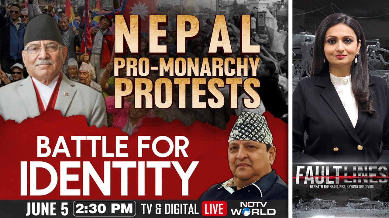 Pro-Monarchy Protests Rock Nepal | Nepal On Edge As Battle Of Ideologies Erupts