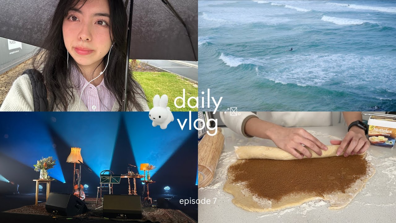 daily vlog ⛄️ ichiko aoba concert, baking, studying