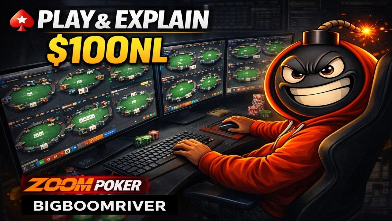 PokerStars 100NL Zoom &ndash; Play & Explain (How Regs Actually Think)