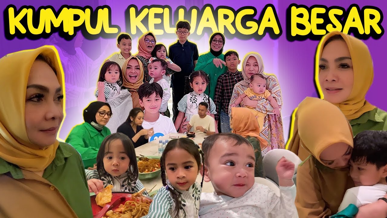 ALHAMDULILLAH.. KUMPUL KELUARGA BESAR DI ANDARA !! MAMA RIETA HAPPY BANGET.. @RansEntertainment