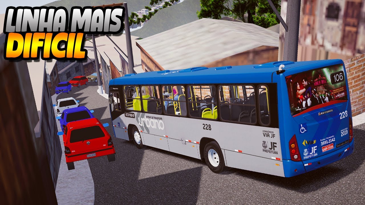 LINHA QUE O ONIBUS NÃO AGUENTOU SUBIR! PROTON BUS SIMULATOR - G920