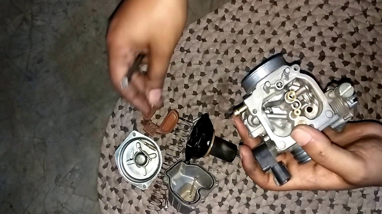CV Carburetor cleaning disassembly checks