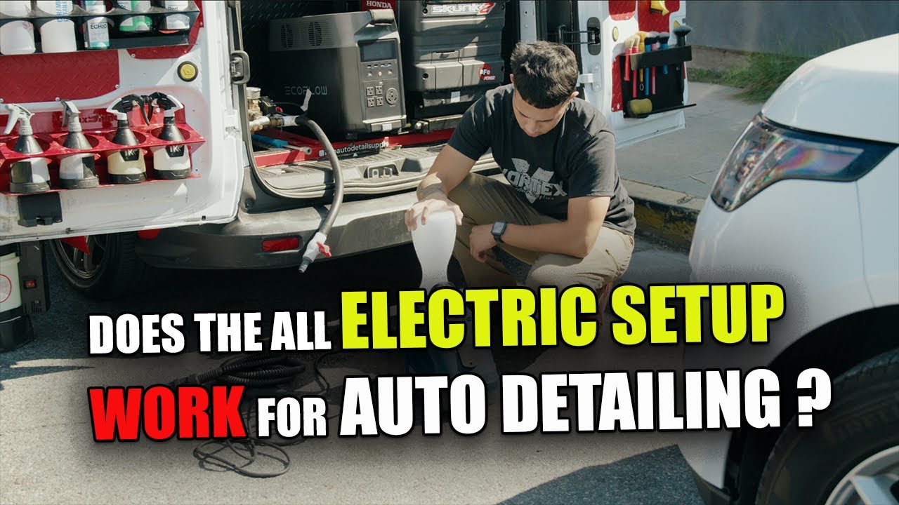 Can you run a fully electric detailing setup - H2OAUTODETAILSUPPLY