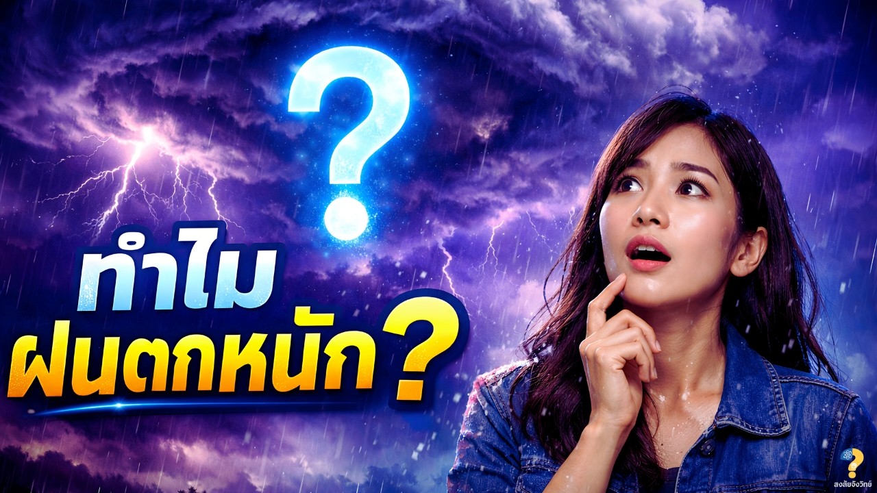 ทำไมฝนตกไม่เท่ากันทุกปี? | เอลนีโญ ลานีญา มรสุม และโลกร้อน | สงสัยจังวิทย์ Vol.27