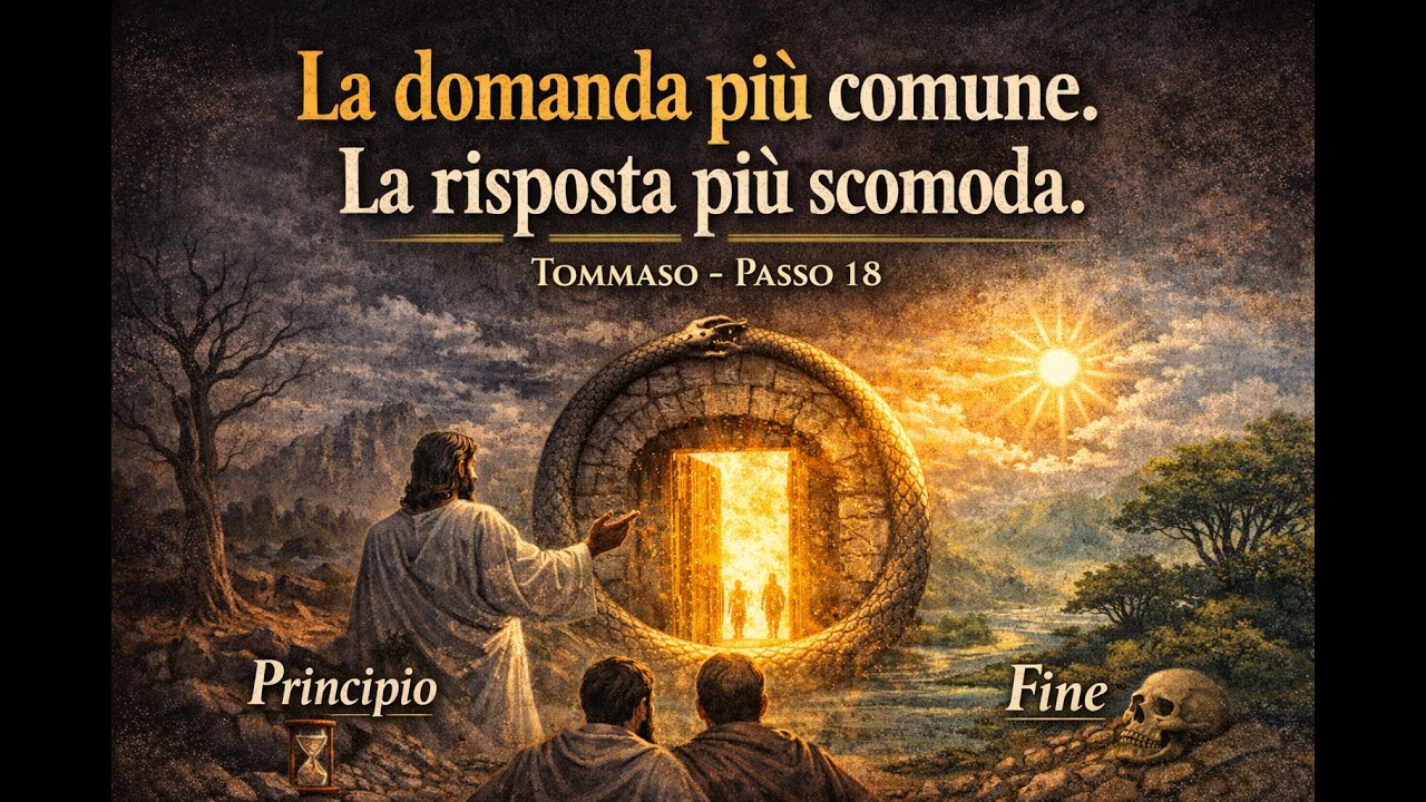 La domanda più comune. La risposta più scomoda | Vangelo di Tommaso – Passo 18