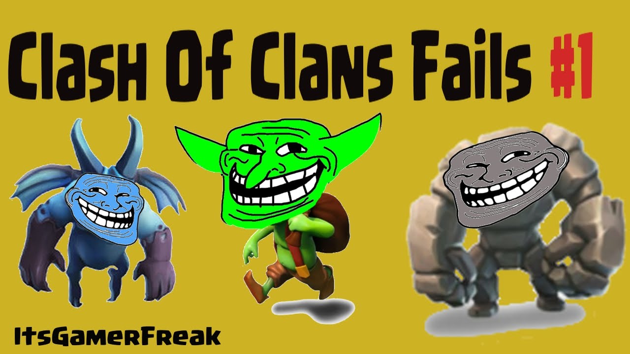 Clash Of Clans Fails Video #1 | Worst Attack In Clash Of Clans History