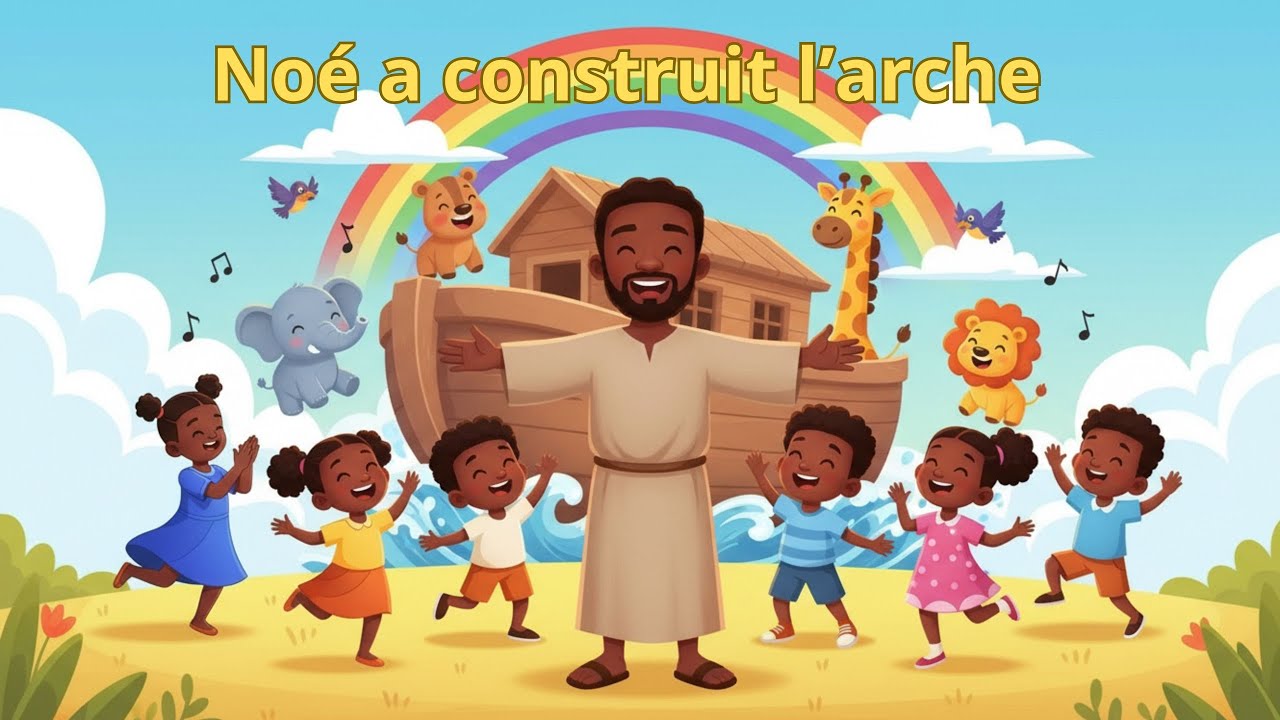 L’Histoire de Noé pour Enfants 🛶 | Chanson Biblique Joyeuse 🎶 | Kids Gospel