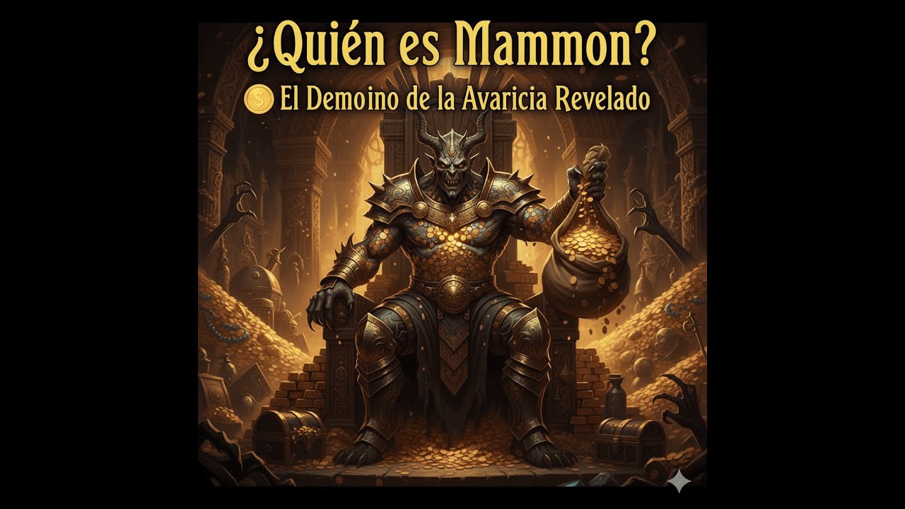 &iquest;Qui&eacute;n es Mammon? 🪙 El Demonio de la Avaricia Revelado