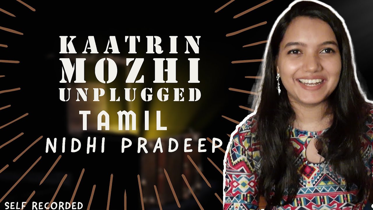 Kaatrin Mozhi Unplugged Version😍 | Nidhi Pradeep