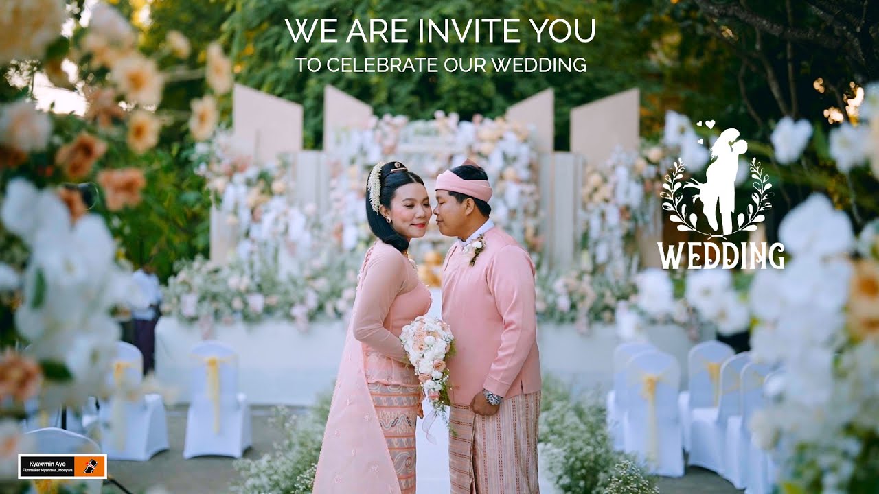 Khant Min Thant 🧡 Eaint Chit May - Wedding Short Video