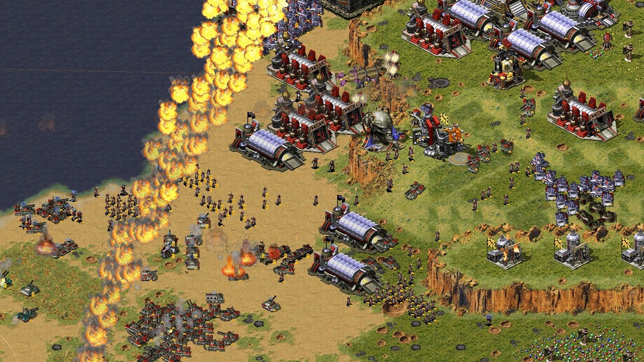 Геймплей Red Alert 2 - Пикачу - Месть Юрия 7 Советский Союз