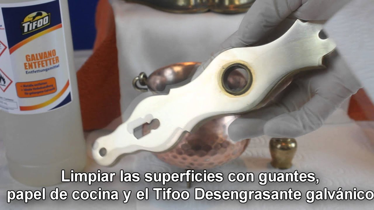 Cómo platear en casa con Tifoo Gel de plata / Gel de plateado