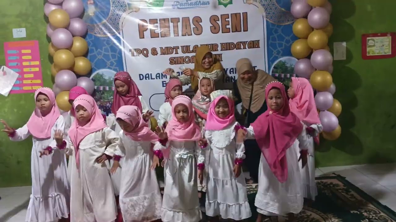 TARI ISLAMI KELAS 1 PEREMPUAN TPQ NUR HIDAYAH 