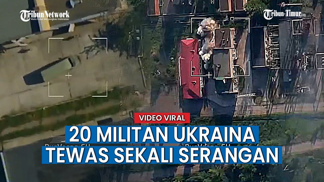 Peluru Artileri Luluhlantakkan Pusat Komando Lapangan hingga Militan Angkatan Bersenjata Ukraina