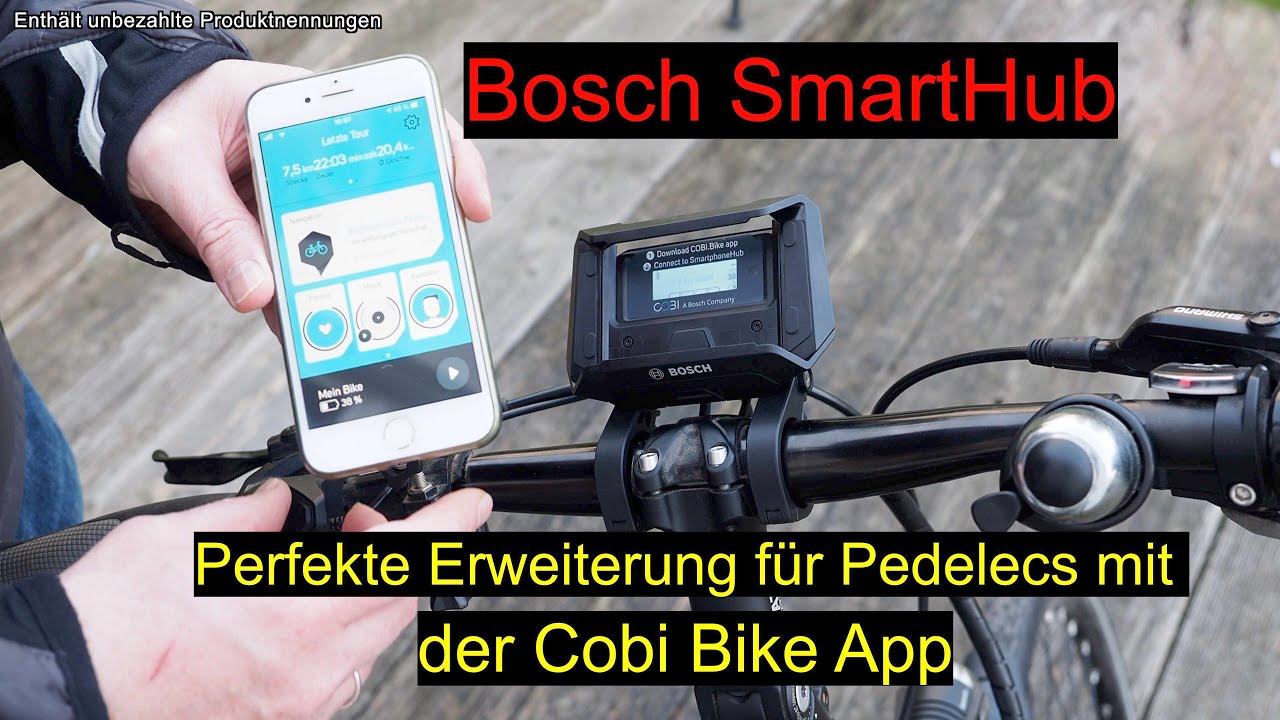 Das Bosch Smarthub   Erweiterung für Pedelecs mit Cobi Bike