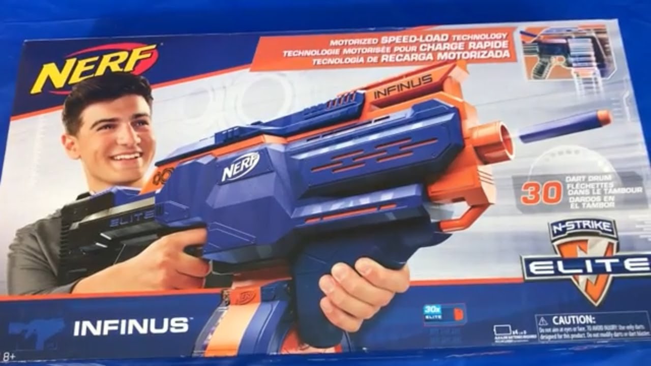 Toy Blasters Nerf N Strike Infinus Elite New Toy Opening
