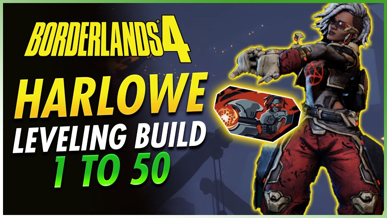 Borderlands 4 - NEW Best Harlowe Build For Leveling + End Game! INSANE Damage Guide
