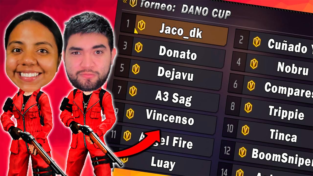 JUGANDO EL TORNEO DE YOUTUBERS CON MI ESPOSA😁