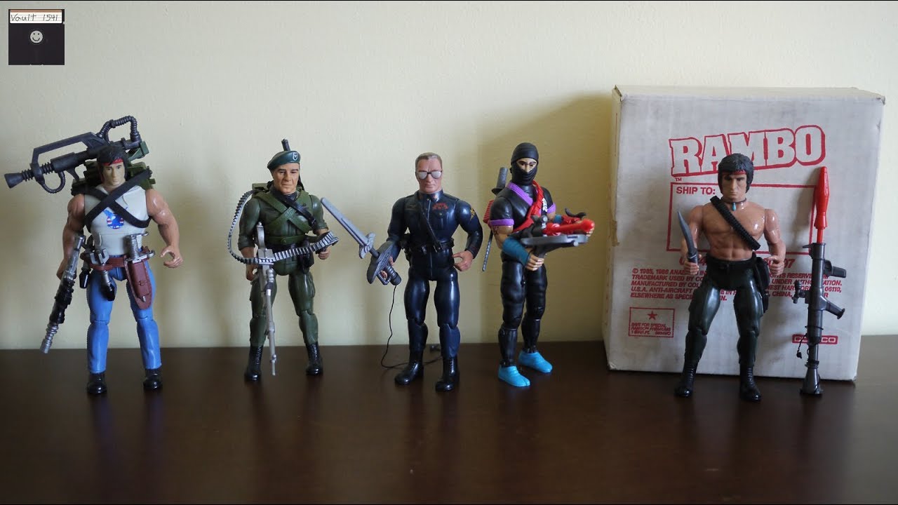 Rambo Action Figures (1986)