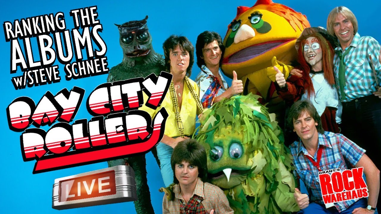 LIVE STREAM!! Ranking the Albums: BAY CITY ROLLERS w/Steve Schnee