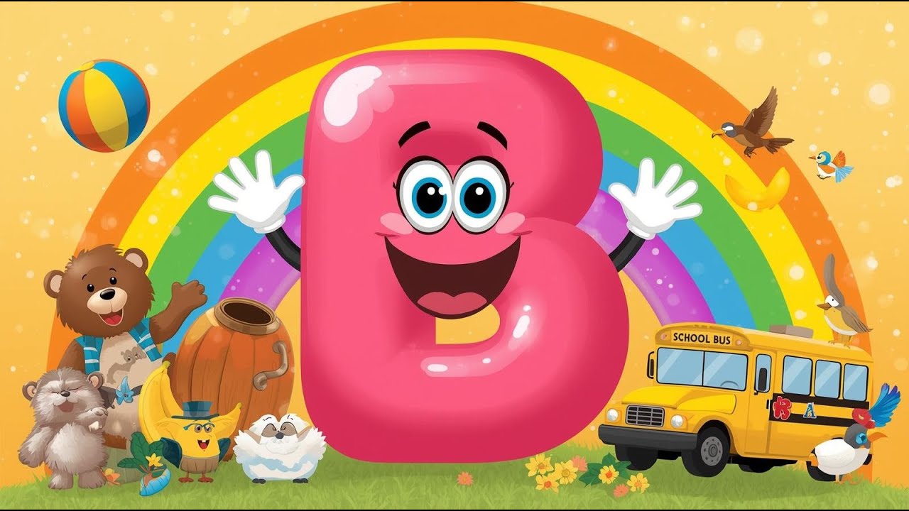 What Words Start with Letter B? 🤔 | Fun Learning for Kids | ABC Learning for Kids | English Words