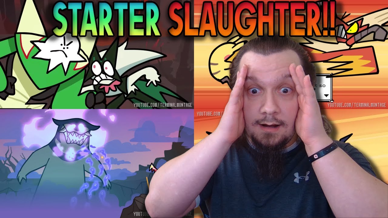 INCINEROAR = BEST STARTER!! Starter Pokemon Battle Royale 💥 REACTION!