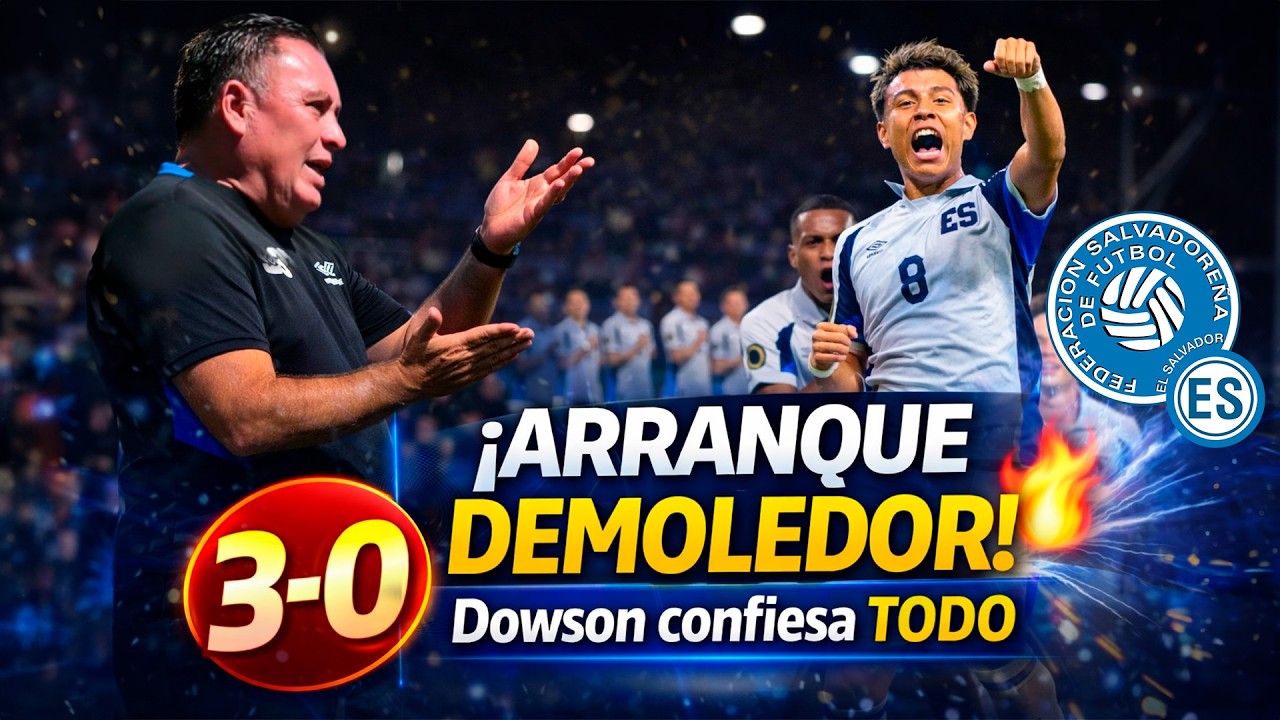 Ganaron 3-0… pero la declaración de Dowson dejó dudas | La Selecta Sub-20 | Clasificatorio CONCACAF