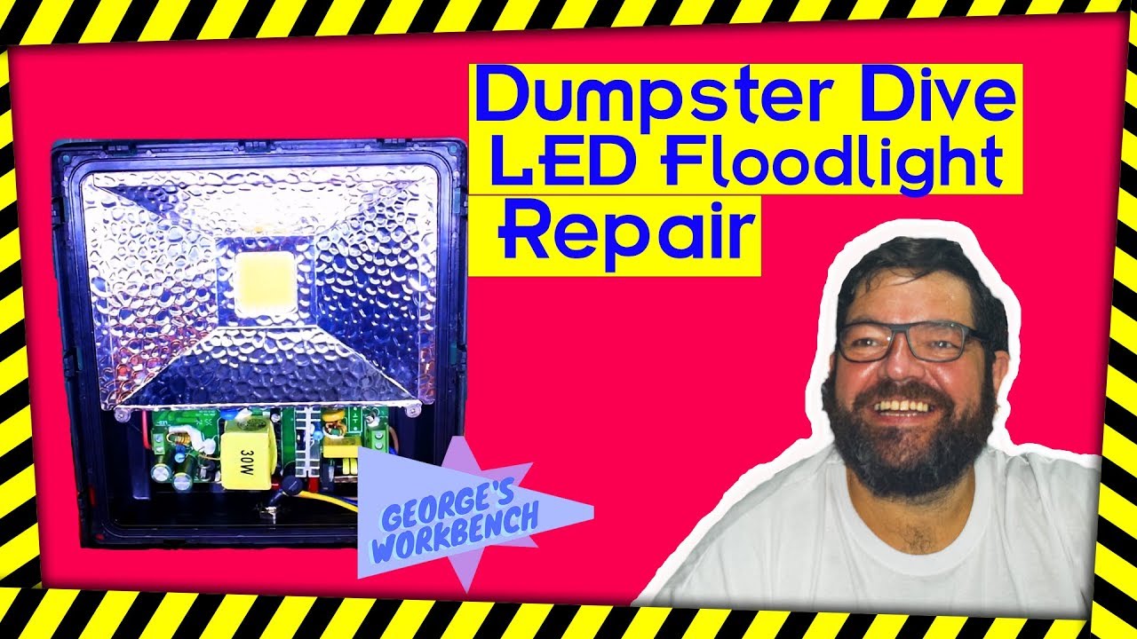 Dumpster Dive LED Floodlight.