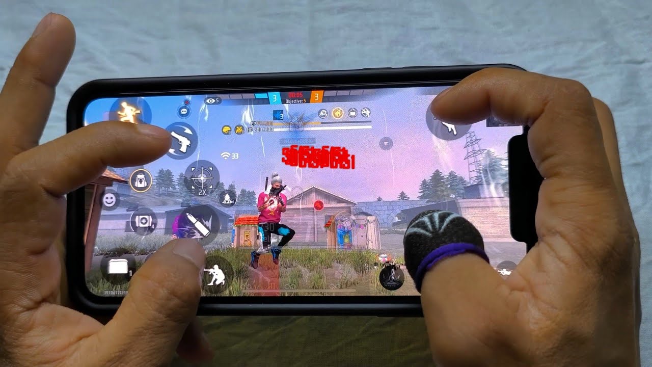 iPhone 11 Pro Max FreeFire Gaming Test🌞 iOS Serect Settings and Handcam📲🎯