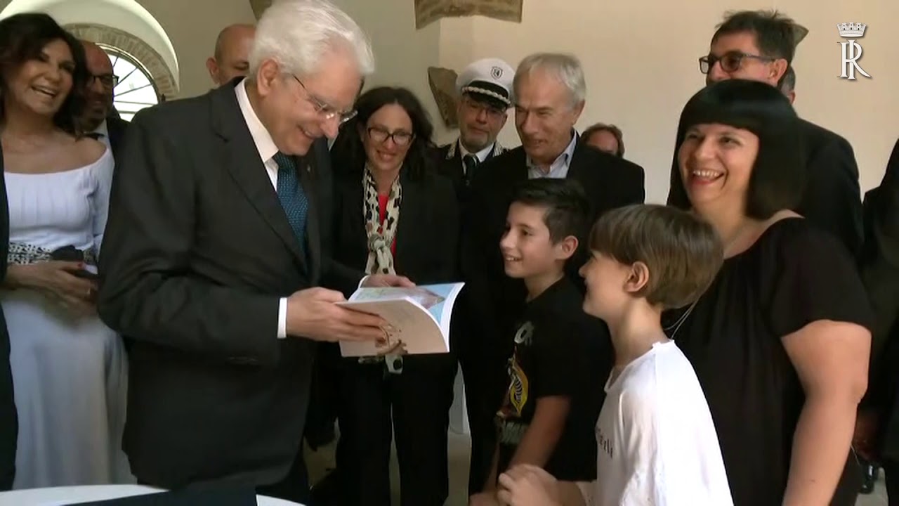 Fabriano:  Mattarella visita il Palazzo del Podestà e la Pinacoteca civica